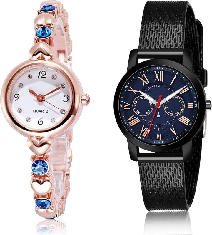 Analog Watch - For Women Treading Party Wedding 2 Watch Combo For Women And Girls - G457-(62-L-10)