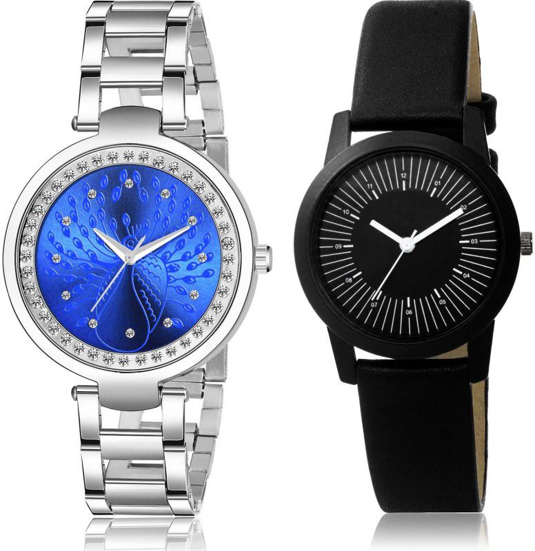 Analog Watch - For Women New Model Chain And Love Valentine Couple Combo Watch For Girls And Women - GM210-GO147