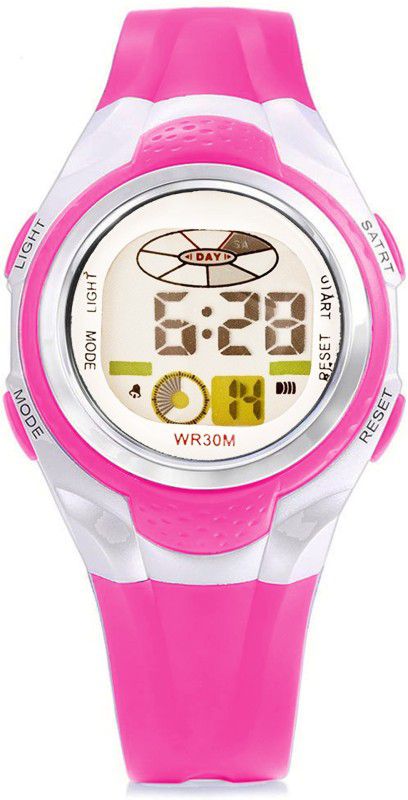 Bright Color Alarm & Multifinction Digital Watch - For Men & Women EF80059-4VIOLET