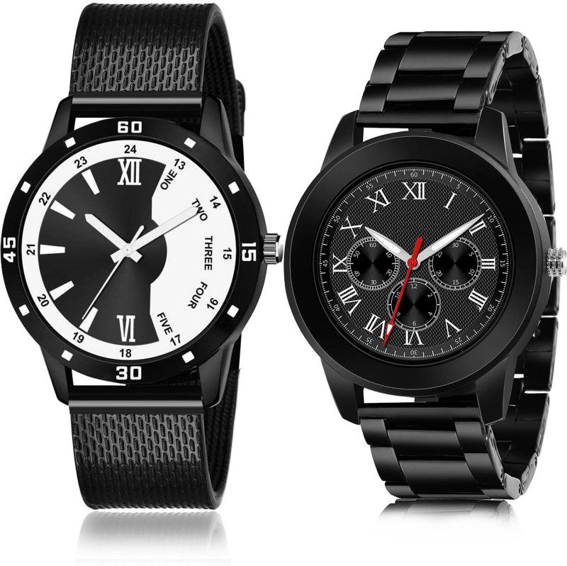 Analog Watch - For Men Latest Designer 2 Watch Combo For Boys And Men - BRM41-(73-S-20)