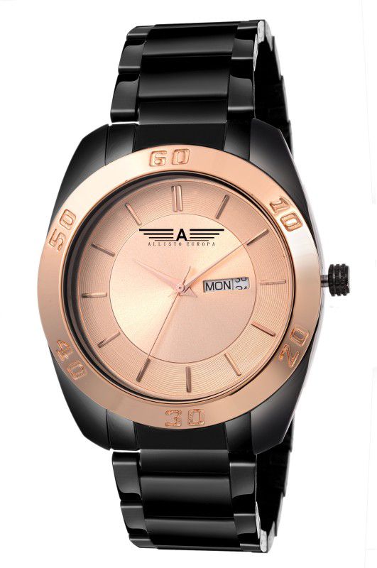 Day & Date Display Analog Watch - For Men ALM-34