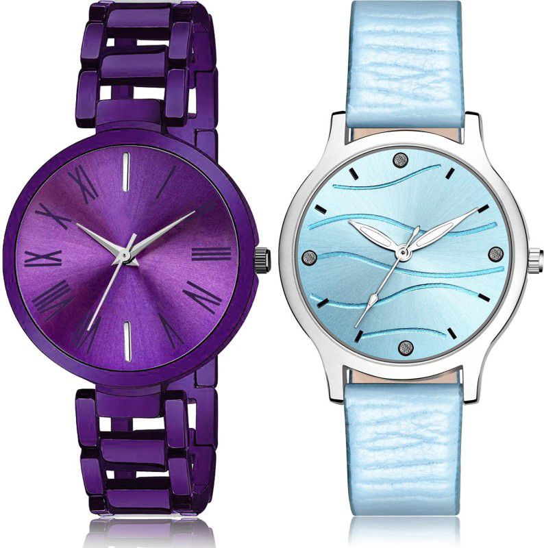 Analog Watch - For Women New Exclusive 2 Watch Combo For Women And Girls - G655-GM390