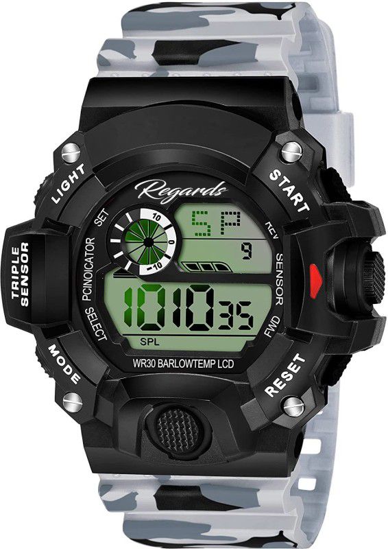 Regards Design Exclusive Style Best Return Gift Lovely Friends Digital Watch - For Boys New Attractive Digital Stylish Sports Day and Date Kids WatchesMulti-Function New Stylish Kids Sport Black Strap for Kids Trendy Hot Selling You’re Son Etc...