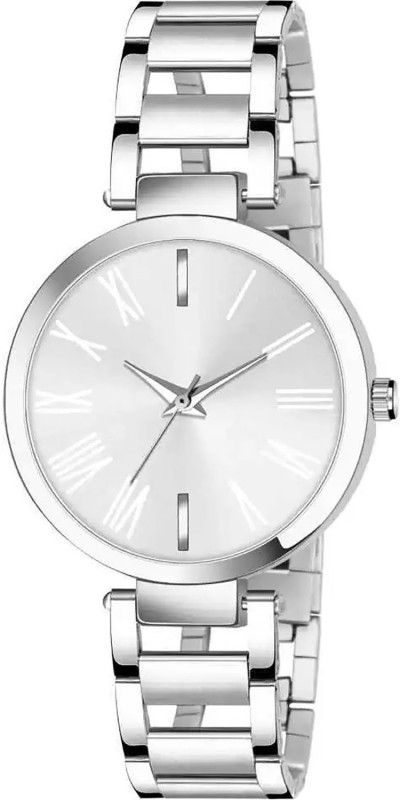 Regards Design Exclusive Style Best Return Gift Lovely Friends Analog Watch - For Women New Designer Luxury Silver Dial Stainless Steel Stylish Girls