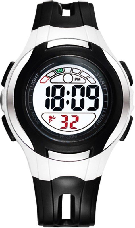 Cool Design Alarm & Chrono Feature Digital Watch - For Boys & Girls EF45019-1BLACK