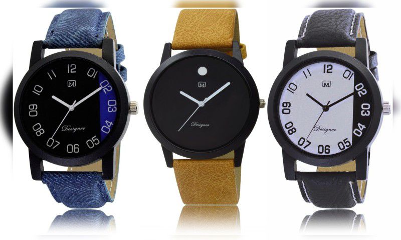 Analog Watch - For Men O-10 Pack of 3