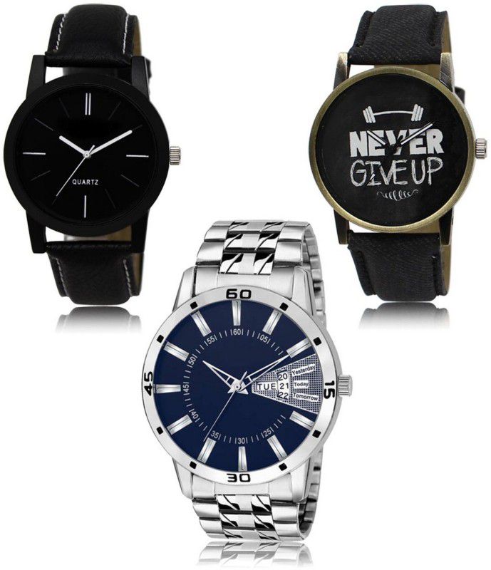 SIMONE Analog Watch - For Men NEW Luxurious Attractive Stylish Combo SET OF 3 WATCH LR-05-27-102