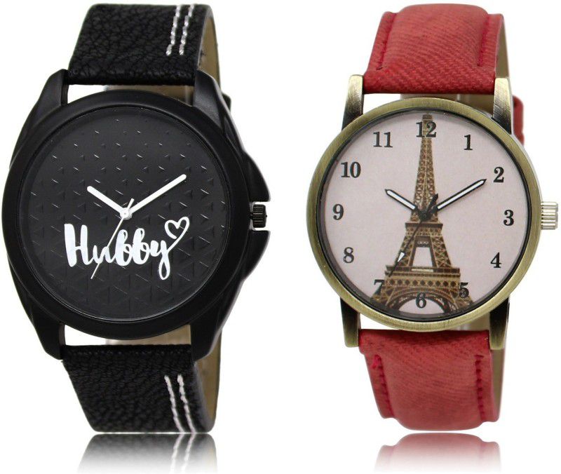 New Latest Designer Combo of 2 Analog Watch - For Couple LR31-LR230
