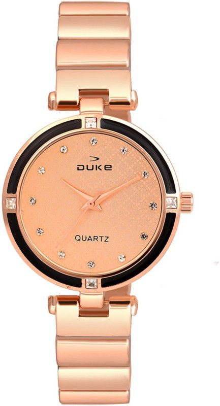 DUKE Analogue Women's Watch ROSEGOLD Colored Strap)-DK7015RW02C Analog Watch - For Women DK7015RW02C