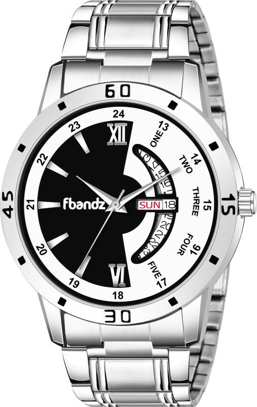 Day and Date Functioning Analog Watch - For Men FB-1002 Day and Date Functioning