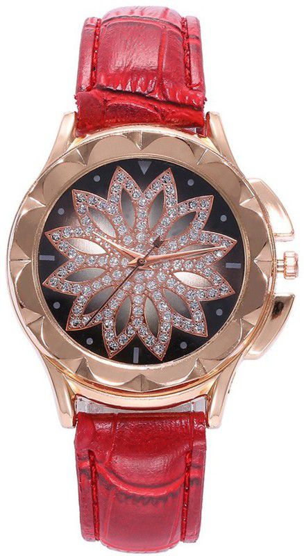 Analog Watch - For Women RED ROTATE