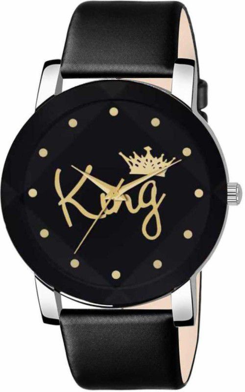 Analog Watch - For Men Crystal KingPrint -Men Premium Quality Designer Fashion Wrist Analog Watch