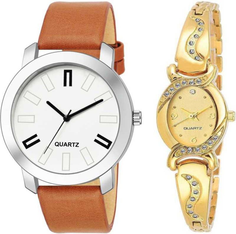 Analog Watch - For Couple New Stylish 2019 Latest Beloved Couple Watches for Men and Women Watch - For Couple