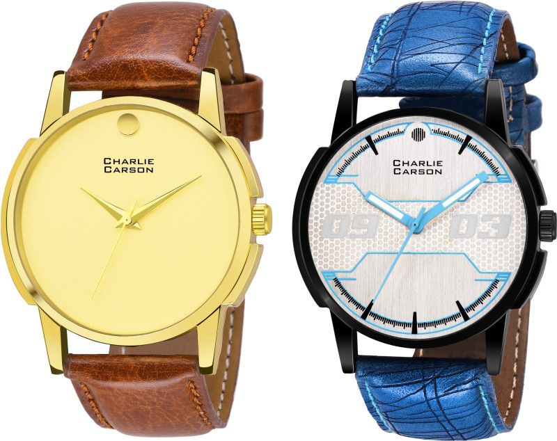 Charlie Carson combo set of 2 analog watch for men-CC144MMC Analog Watch - For Men CC144MMC