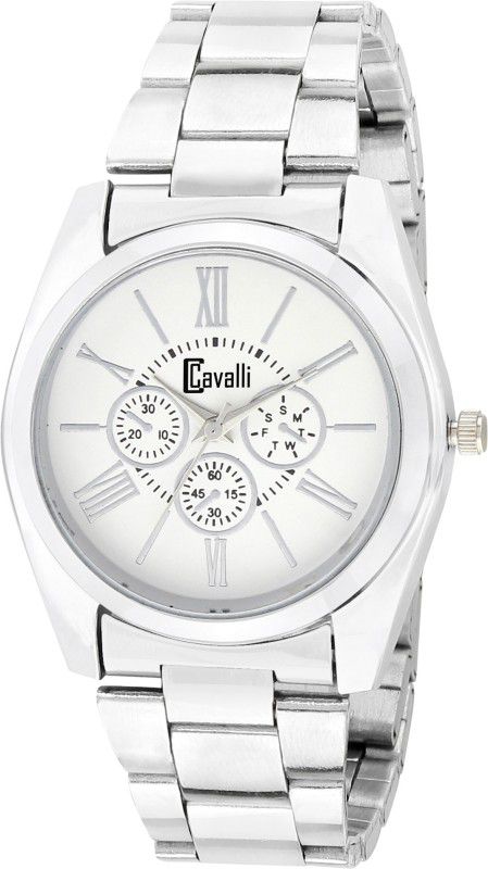 Exclusive Analog Watch - For Women CW 438 Silver White STAINLESS STEEL