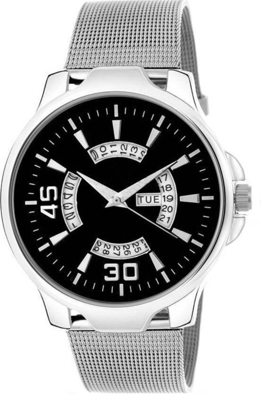 Smart Analog Watch - For Men LATEST STYLISH BLACK COLOURED DIAL WORKING DAY