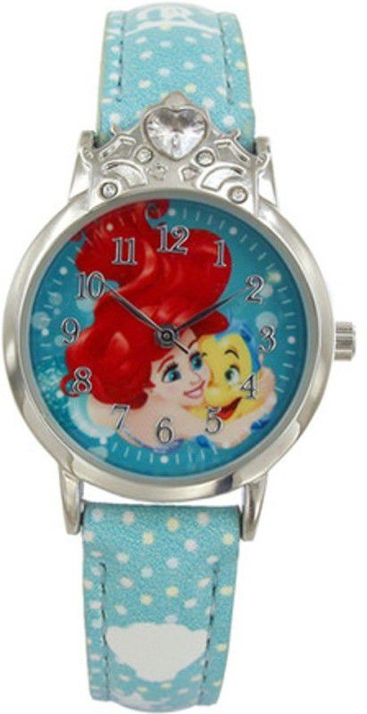 Analog Watch - For Girls Ariel Turquoise colour Dial Analog Watch (AW100727)
