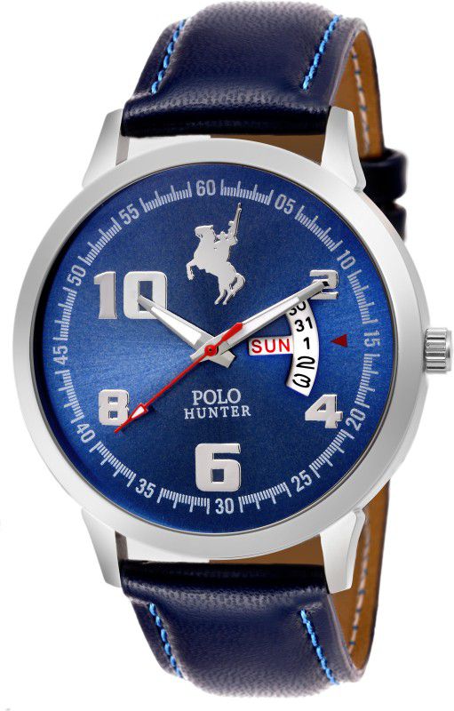 Day And Date Analog Watch - For Men 1141- Blue