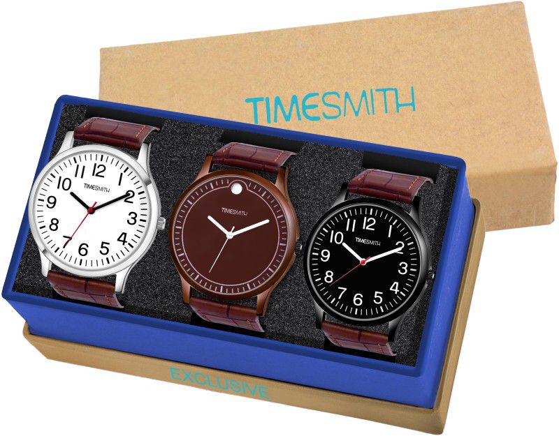 Combo Gift Set of 3 Designer Analog Watches Analog Watch - For Men CTC-004-008-011