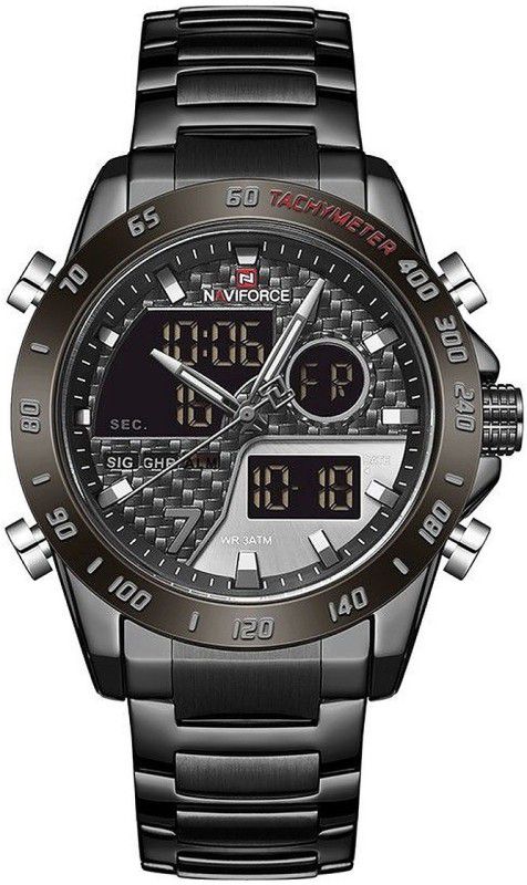 NF9171-BK Analog-Digital Watch - For Men NF9171BK