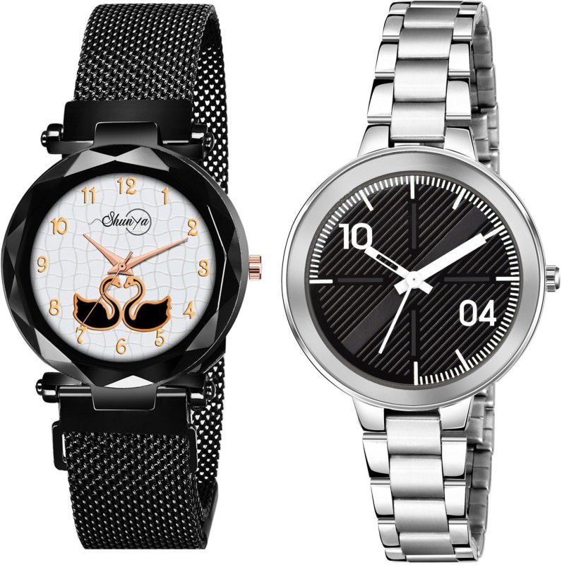 Analog Watch - For Girls New Luxurious Looking Dueck Dial Girl And Combo Pack-02 Women Watch