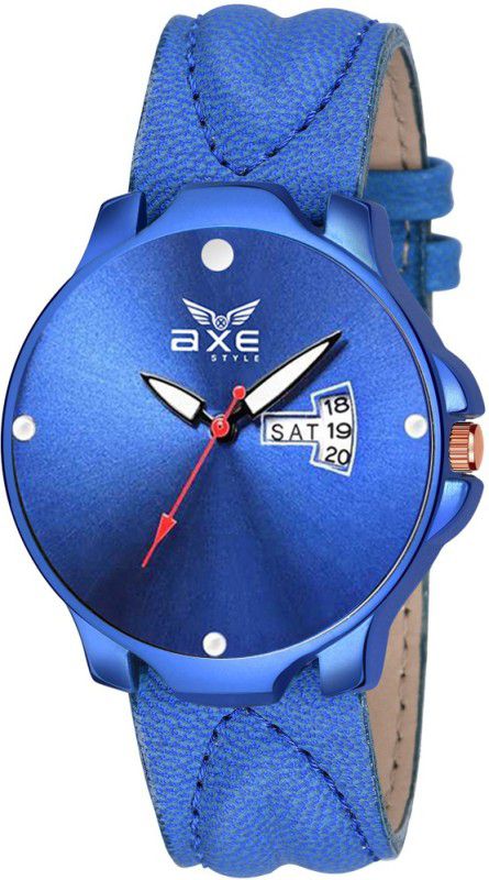 Analog Watch - For Men XDD-1014 All Blue Color Day & Date Design and Unique