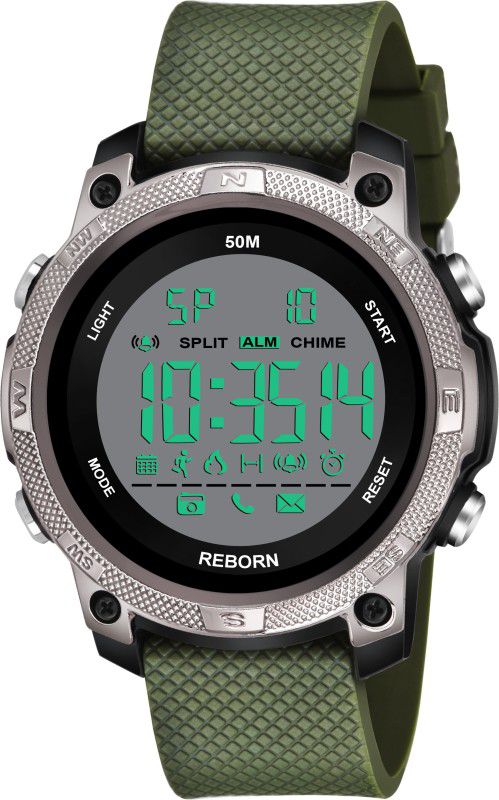 Digital Watch - For Men Digital Army Sports Watch With silicone strap, Day & Date Display watch.