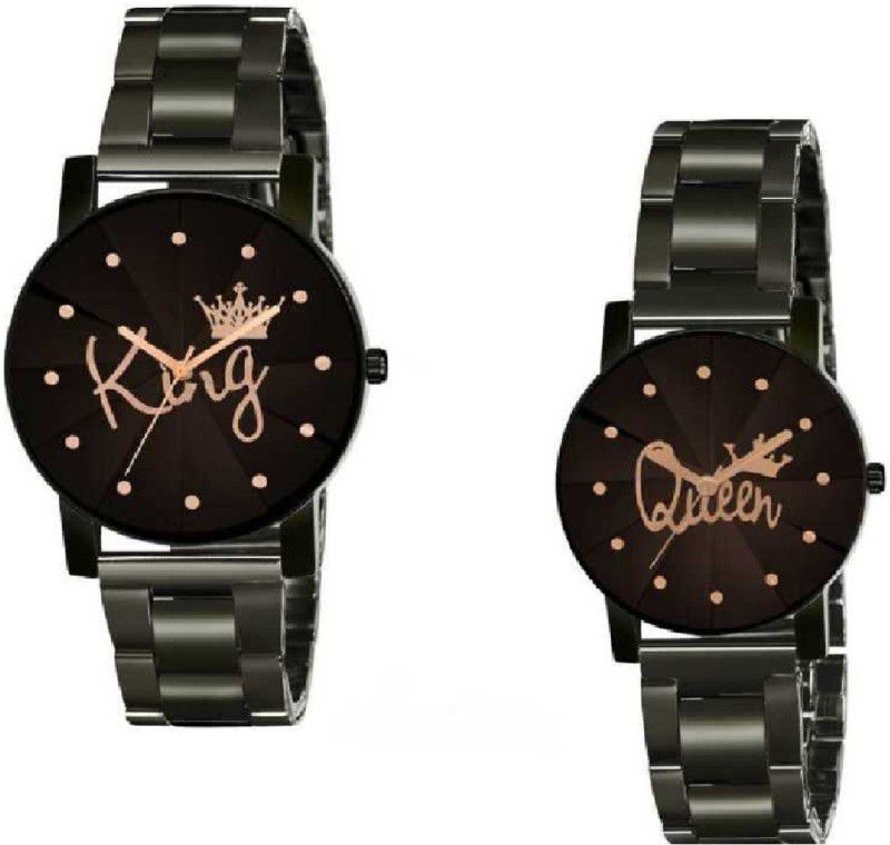 Analog Watch - For Couple New Stylish Analog Style lovers Watch GM-02 Best Choice Gifts,woman' Analog Watch - For Girls