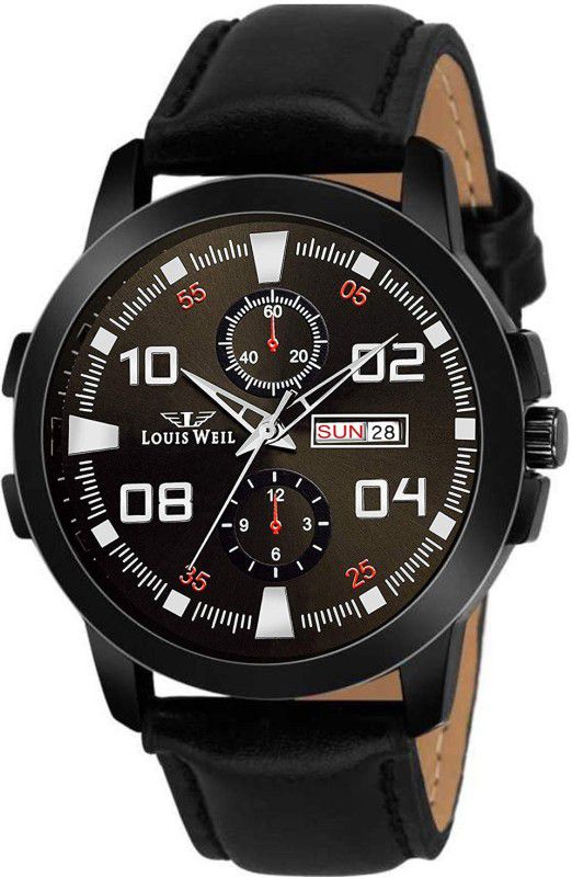 Analog Watch - For Men LWL EXQUISITE 001 ALL BLACK DAY AND DATE