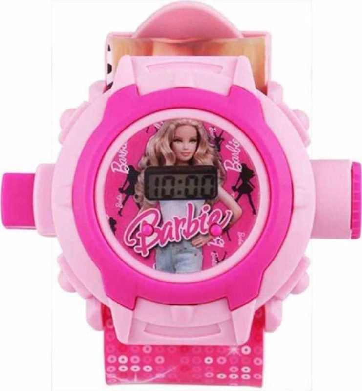 Digital Watch - For Girls BARBIE 24 PHOTO PROJECTOR WATCH FOR Kids