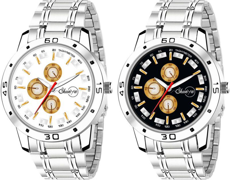 Analog Watch - For Men Gents Exclusive Unique 123124 Multi Color Stylish Dial Combo Pack-02 Watch