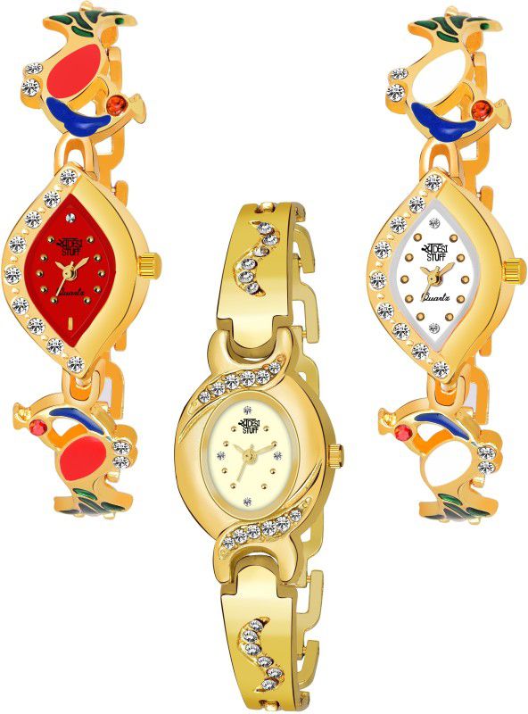 Analog Watch - For Women Analoge Multicolor Luxury Bangle Watch