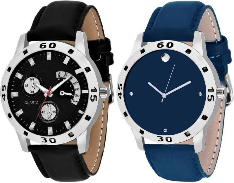 Analog Watch - For Men Style Statement Combo Of Two SR-207-210