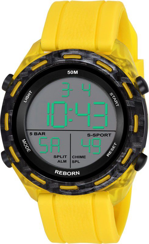 Men Sports Watches Alarm Chrono Waterproof Shockproof Digital Watch - For Men