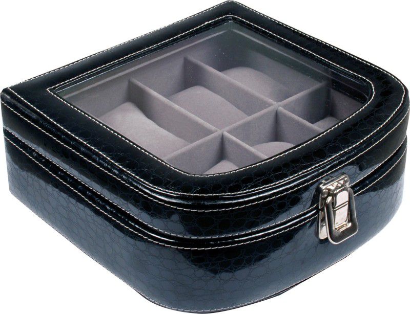Ultimate Craftmanship Watch Box  (Black, Holds 8 Watches)