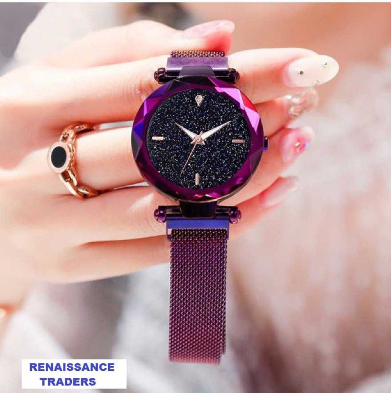 Analog Watch - For Women purple watch