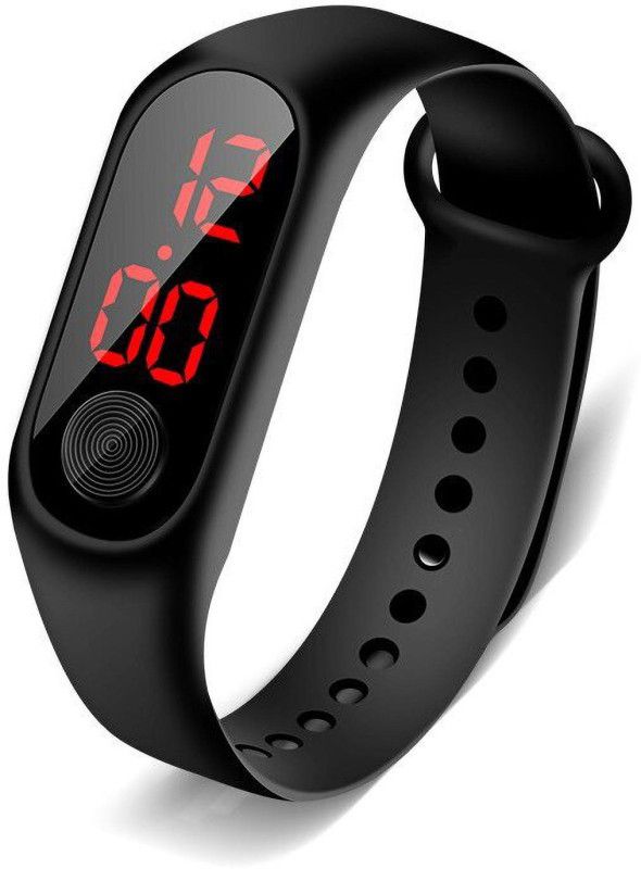 Rozti True Best Birthday Return Gift Hot Selling Premium Quality Festival Gift Digital Watch - For Boys & Girls New Generation Led Sports Digital Red Dial Silicone Band Boys Kids Watch 2021 Latest Watches for Men & Women
