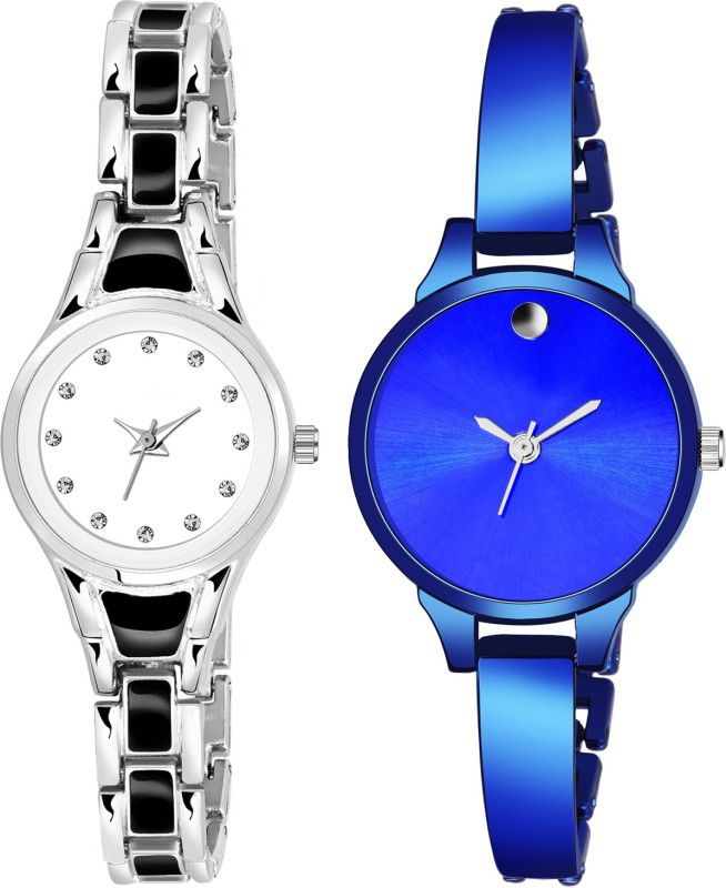 Analog Watch - For Girls Combo Pack 2 Best Artist Designer Party-Wedding Bangle Analog Watch For Girls SK183