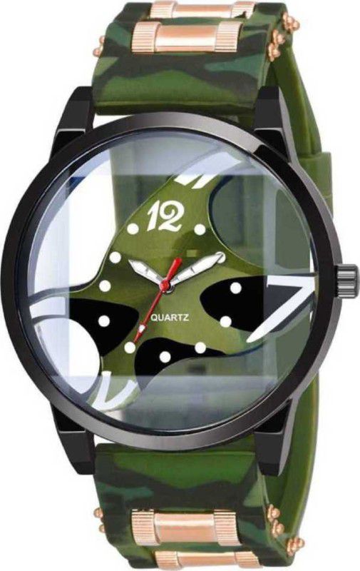 Analog Watch - For Boys & Girls GM/223 NEW GENERATION GREEN CURREN ANALOG/223 WATCH AWESOME LOOKING CLASSY STRAP