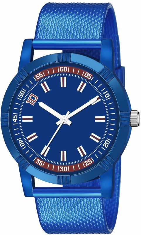 Analog Watch - For Boys KJR_577 NEW ARRIVAL STYLISH BLUE WATCH FOR MEN AND BOYS