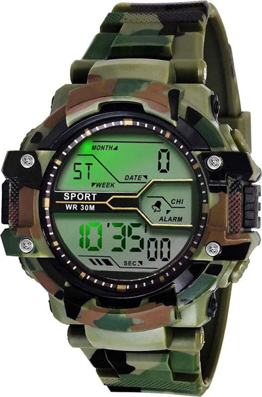 Track designer watch party wear_birthday gift watch Analog Watch - For Boys Digital Watch - For Boys ultimate new digital watch army look and trending watch