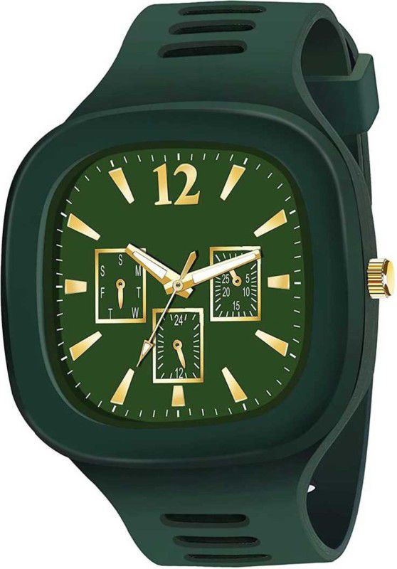 Classic Design Party Wear Regular Wear Premium Quality Stylish Look Watch Analog Watch - For Men & Women Casual Men Analog Green Watch