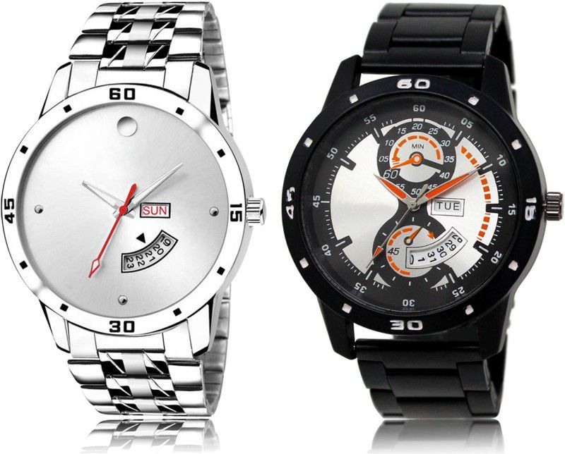 New Latest Designer Combo of 2 Analog Watch - For Men A103-A107