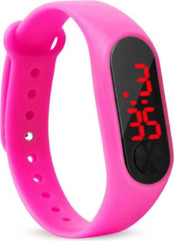 Digital Watch - For Boys & Girls NEW BRIGHT COLOR ATTRACTIVE WATCH FOR MENS AND WOMENS NEW DESIGN WATCH FOR BOYS & GIRLS BEST GIFT FOR ANY ONE LOW PRICE ON Watches - Buy Wrist ONLINE Watch PINK
