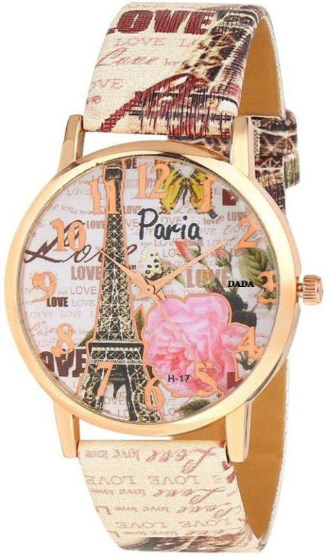 Limited Edition New Generation Latest Model of Love Paris Analog Watch - For Men & Women DD-W-002