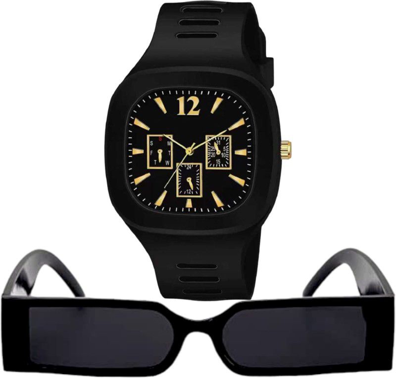 ( PACK OF 2 ) Analog Watch - For Boys RD -YT9 New Generation Analog Expensive Combo Stylish Design Exclusive Trendy