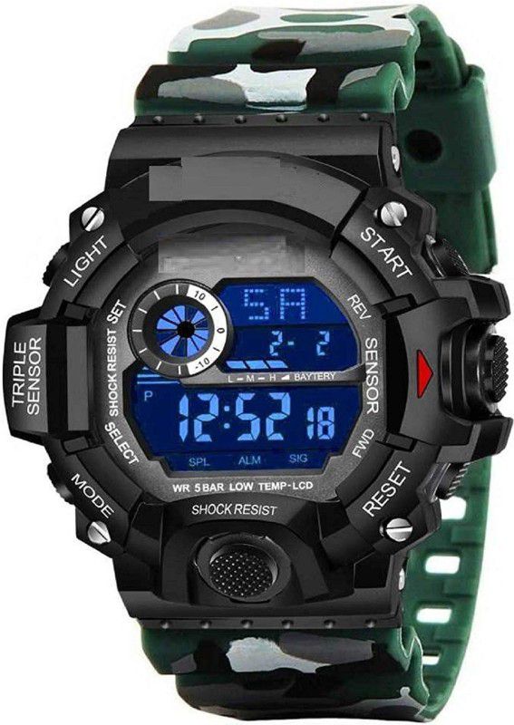 Digital Watch - For Boys New Stylish Special Green Watch