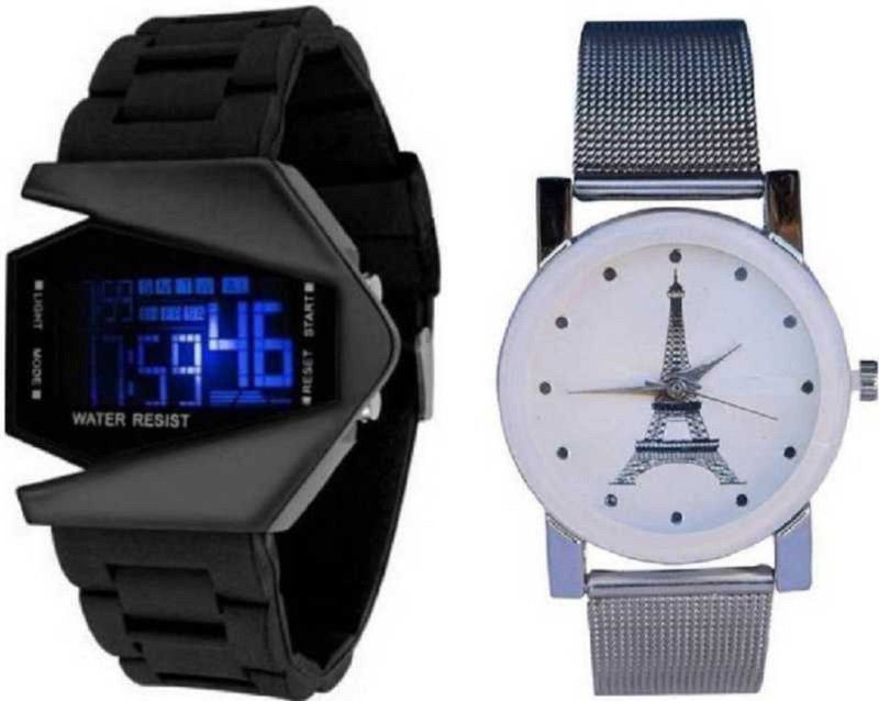 Analog-Digital Watch - For Couple BEST PARTY WEAR COLLECTION OF ANALOG WATCHES FOR COUPLE