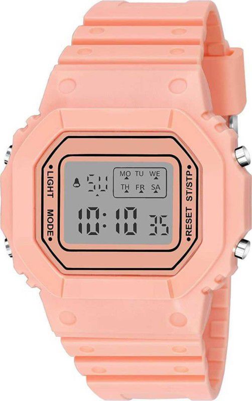 Digital Watch - For Boys & Girls New Latest & Stylish Square Silicone Strap Digital Watches For - Boys And Girls