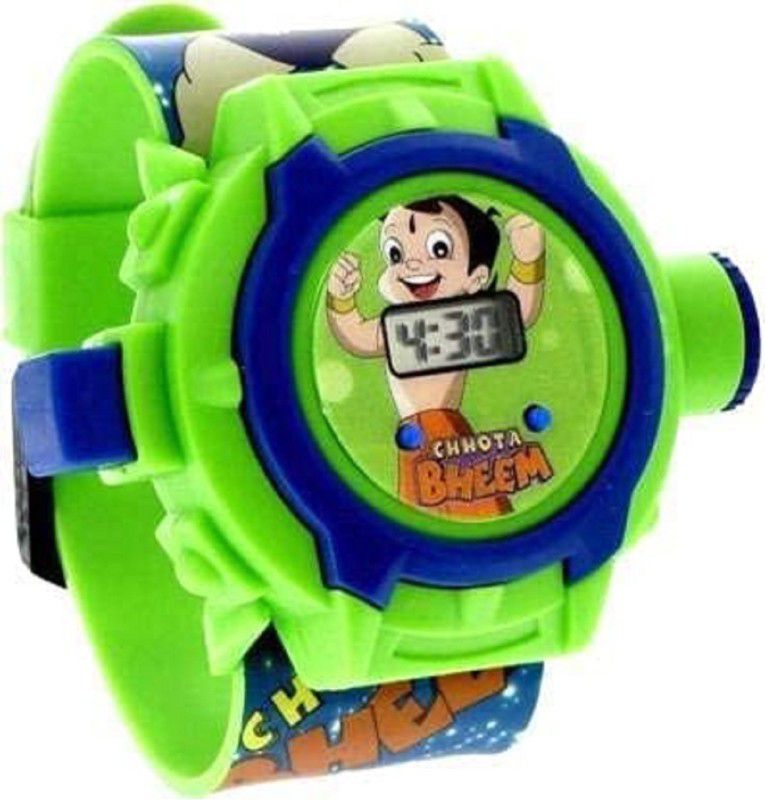 Rozti True Best Birthday Return Gift Hot Selling Premium Quality Festival Gift Digital Watch - For Boys Light 24 Images - Stylish Projector Wrist Led Watch For Girls & Boys